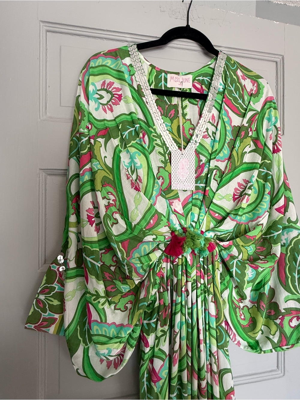 NWT Miss June Paris Floral Dress size FS - Picture 3 of 8